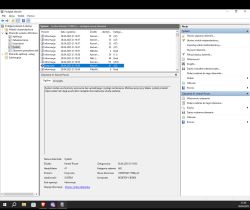 Podgląd zdarzeń systemu Windows z błędem krytycznym Kernel-Power 41 wybranym na liście.