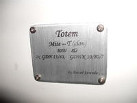 Kolumny a'la Totem Mite-T by Szwedi (GDN 13/40, GDWK 10/80/7)