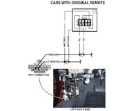 Subaru Legacy 2000r - Podłączenie sterownika centralnego zamka