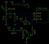 AVR AtTiny24a - Detektor zbliżeniowy IR - uodpornienie go na światło zewnętrzne