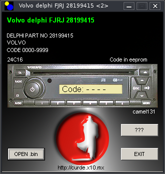 fácilmente Desconfianza Finalmente Radio Volvo hf cd batch 24c01 how to read the code from the file