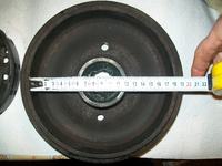 VW Golf II 1.3 1989r. - Gorący lewy bęben tylnego koła...