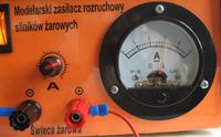 Zasilacz do uruchamiania silników modelarskich