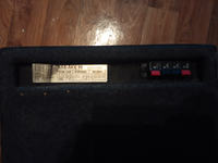 Sony XM-2020 Podłączenie wzmacniacza