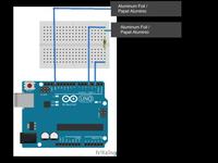 Pojemnościowy czujnik poziomu cieczy DIY