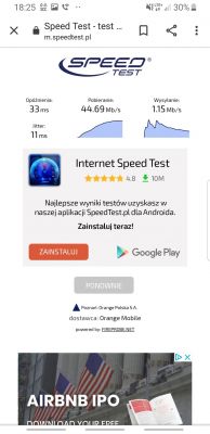 LTE - Huawei B818 - jaka antena do wzmocnienia sygnału w Brzozowcu?