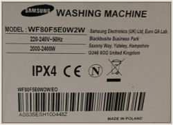 Pralka Samsung WF80F5E0W2 - wymiana i konfiguracja modułu