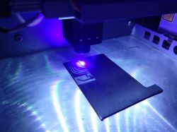 GRBL-Lasergravierer aus einem Tintenstrahldrucker