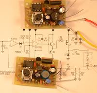 Prosta przetwornica do zasilania diod LED