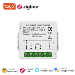 Podłączenie zigbee curtain module, fizyczny przycisk oraz przeniesienie zasilania do kolejnej puszki