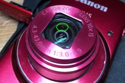 Wypolerowanie małej ryski na obiektywie aparatu Canon IXUS 155 Wypolerowanie małej ryski na obiektywie aparatu Canon IXUS 155