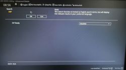 Ekran BIOS z opcją „ErP Ready” ustawioną na „Disabled”