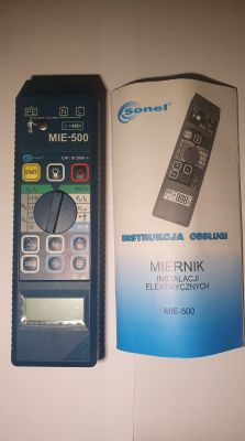[Sprzedam] Sprzedam miernik Sonel MIE-500, jak nowy, z akcesoriami, cena 1500 zł