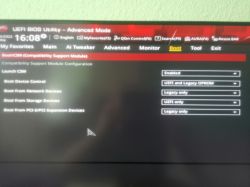 WD Black SN850 1TB M.2 PCIe NV - Bios nie widzi dysku ale system dziala na nim