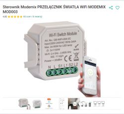 [BK7231N/CBU] WiFi Modemix MOD003 Dual Light Controller