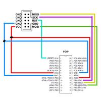 Podłączenie programatora z mikrokontrolerem - co robię źle?