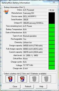 Dell E6400 - Bateria nie ładuje sie po wymianie ogniw Dell E6400 - Bateria nie ładuje sie po wymianie ogniw