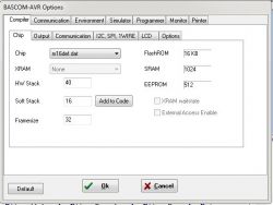 ATmega16A - Błąd przy programowaniu w BASCOM, projekt zegara tekstowego