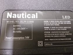 Nautical DL39-1100N - LAD.MV56U.A75: Images and Details of Nautical TV Model