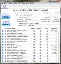Hitachi HTS543232A7A384 - Czy SMART dysku kwalifikuje do wymiany gwarancyjnej?