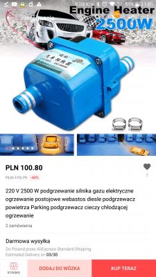 BMW E46 - Własna budowa urządzenia do ogrzewania postojowego