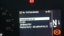 Mercedes Actros MP3 1844 - Kontrolka, komunikat od zawieszenia