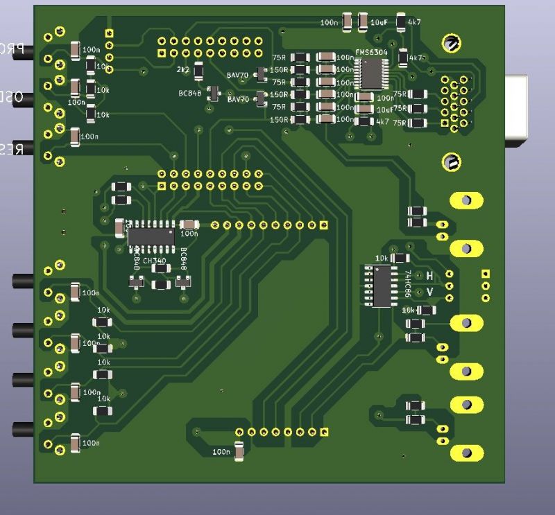 Generator OSD VGA i synchronizacji, od pomysłu do urządzenia