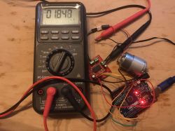 Własny moduł z MTS62C19A - podwójny sterownik silnika DC Własny moduł z MTS62C19A - podwójny sterownik silnika DC
