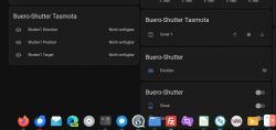 User interface showing Tasmota and OpenBeken settings on Home Assistant.