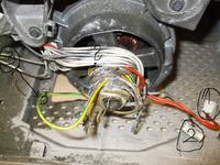 Pralko-suszarka Zanussi turbodry 1200 zerwany pasek zmielił przewody