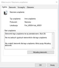 D-Link DPH-50U VoIP Adapter - Poszukuję sterowników na Windows 10 x64.
