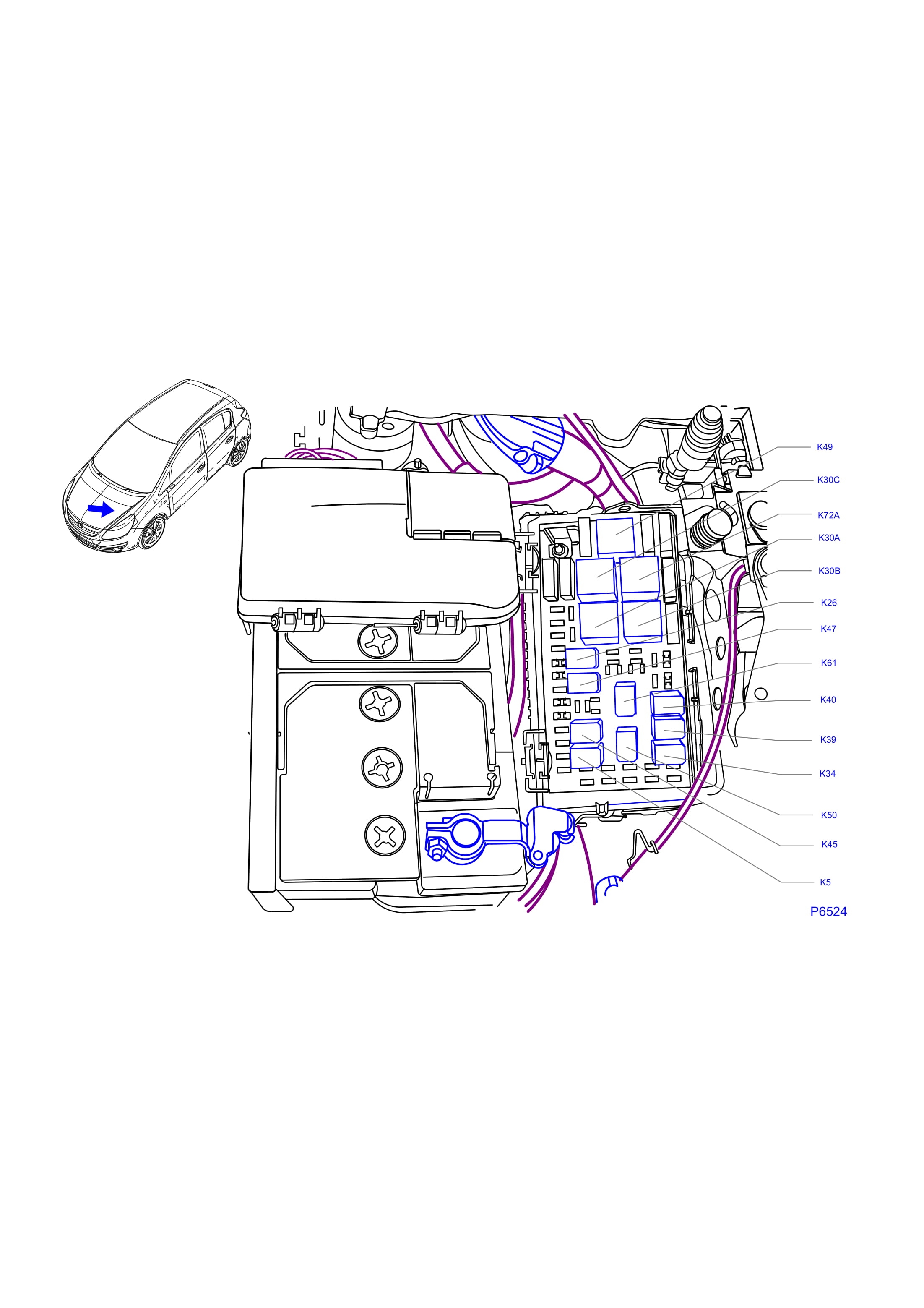 Opel Corsa D 1 3CDTI Szukam Schematu Skrzynki Bezpiecznik w I Sterownika