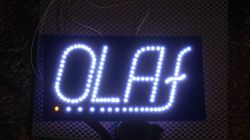 Lampka / tablica z napisem LED Lampka / tablica z napisem LED