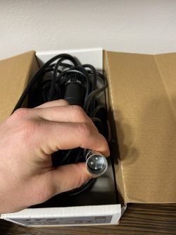 Połączenie gitary elektrycznej, wzmacniacza Marshall MG30F i Presonus USB Audiobox 96 z komputerem