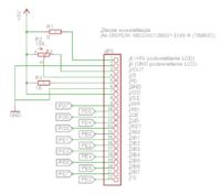 atmega/bascom - Wyświetlacz graficzny 240x128 - podłączenie