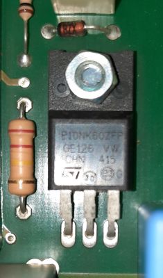 Defro Komfort EKO 15KW failure "Mosfet temperature too high"