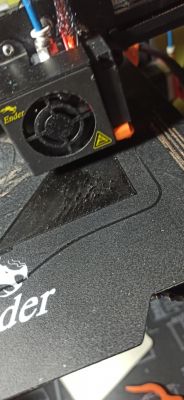 Ender 5 Pro – zniekształcenia wydruku 3D przez opór szpuli i lokalizację filamentu