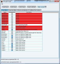 ATTINY85 - Sprawdzenie konfiguracji fusebit'ów dla falownika AVT5360