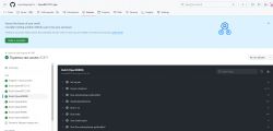 Screenshot showing GitHub Actions page for the OpenBK7231T_App project, displaying build details.