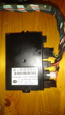 Mercedes B-Klasa W245 Hak - Podłączenie modułu Hella A 169 545 56 32(00) z gniazdem 13 pin