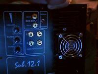 Subwofer na głośniku alphard LW1200 max.240W.