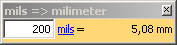 Konwerter jednostek mils<->mm + źródło