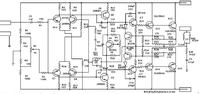 Charakterystyka wzmacniacza do sekcji wysokotonowej z trafo 200W +/-51V