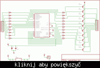 Jak zaprogramować matrycę LED 10x10 z atmega8 w C lub Bascom?