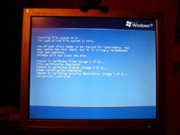 Przy włączaniu PC: Checking file system on D: oraz (C: - 0%)