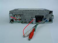 Świst i zakłócenia radioodtwarzacz Pioneer -> wzmacniacz.