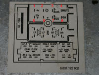 SEAT sound system pomieszane piny.