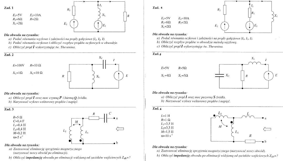 Egzamin z elektrotechniki - jak rozwiązać przykładowe zadania?