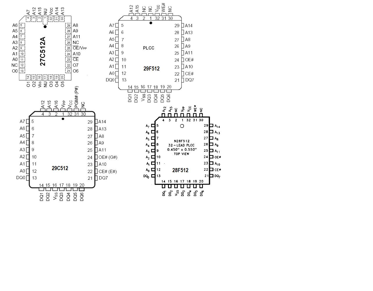 zamiennik flash dla 27C512 - elektroda.pl