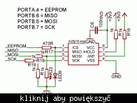 ARMEGA16 i EEPROM M25P16. EEPROM dobrze podłączony? 